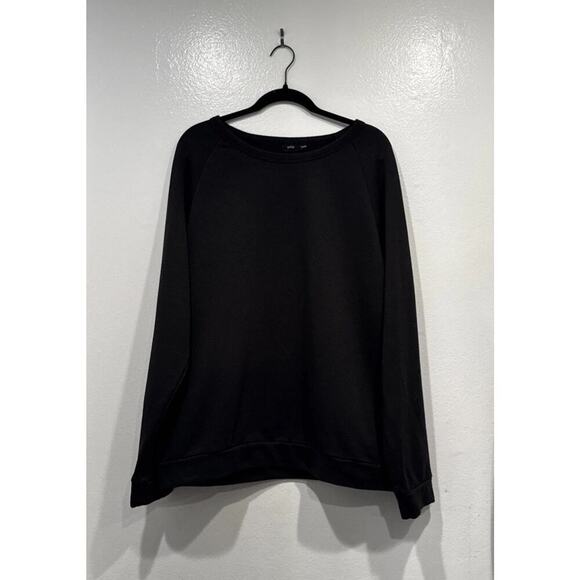 Onia Black Dave Raglan Palm Tree Graphic Sweatshirt Mens Size XL - Picture 2 of 6